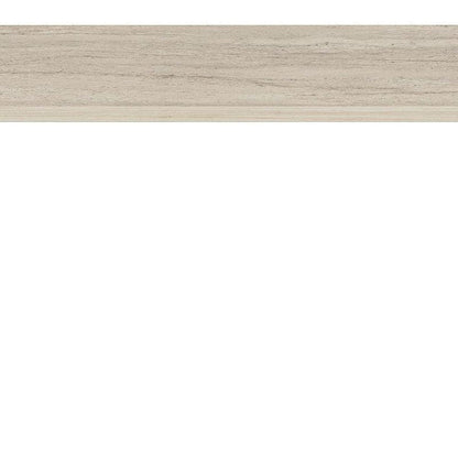 48" Beige Melamine Veneer And Wood Oval Double Pedestal Coffee Table