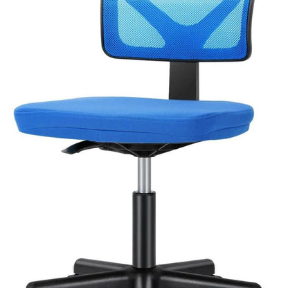 Blue And Black Swivel Rolling Office Chair HomeRoots
