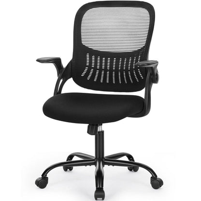 Black Swivel Rolling Office Chair