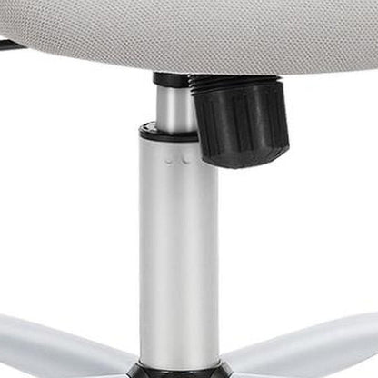 Gray Swivel Rolling Office Chair