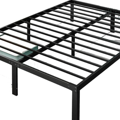 Black Metal Full Bed Frame HomeRoots