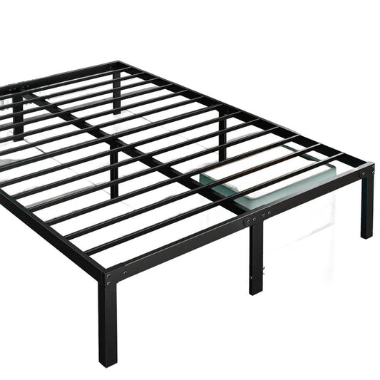 Black Metal Full Bed Frame