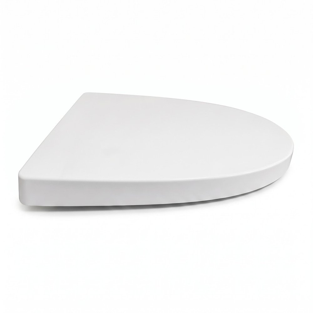 18" White Plastic repalce(Manual,Non-Electrical;Electric;Manual;Battery Powered,;Electric;Manual;) Oval Close Coupled Toilets — view 2