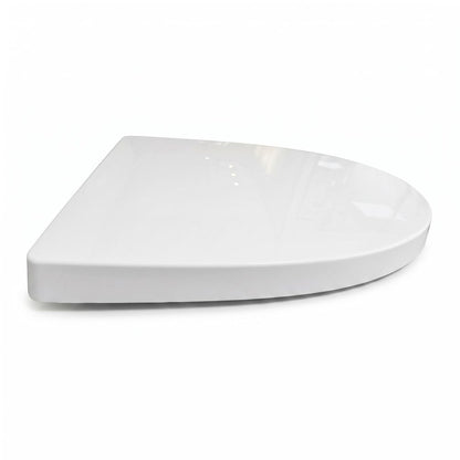 18" White Plastic repalce(Manual,Non-Electrical;Electric;Manual;Battery Powered,;Electric;Manual;) Oval Close Coupled Toilets HomeRoots
