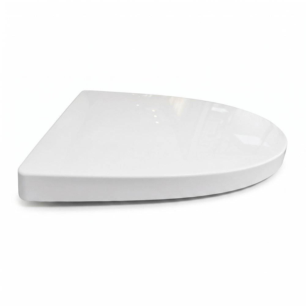 18" White Plastic repalce(Manual,Non-Electrical;Electric;Manual;Battery Powered,;Electric;Manual;) Oval One-Piece Toilet HomeRoots