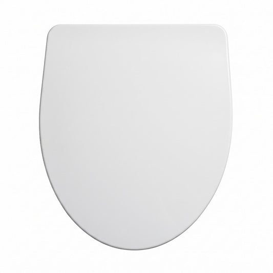 17" White Plastic repalce(Manual,Non-Electrical;Electric;Manual;Battery Powered,;Electric;Manual;) Oval One-Piece Toilet