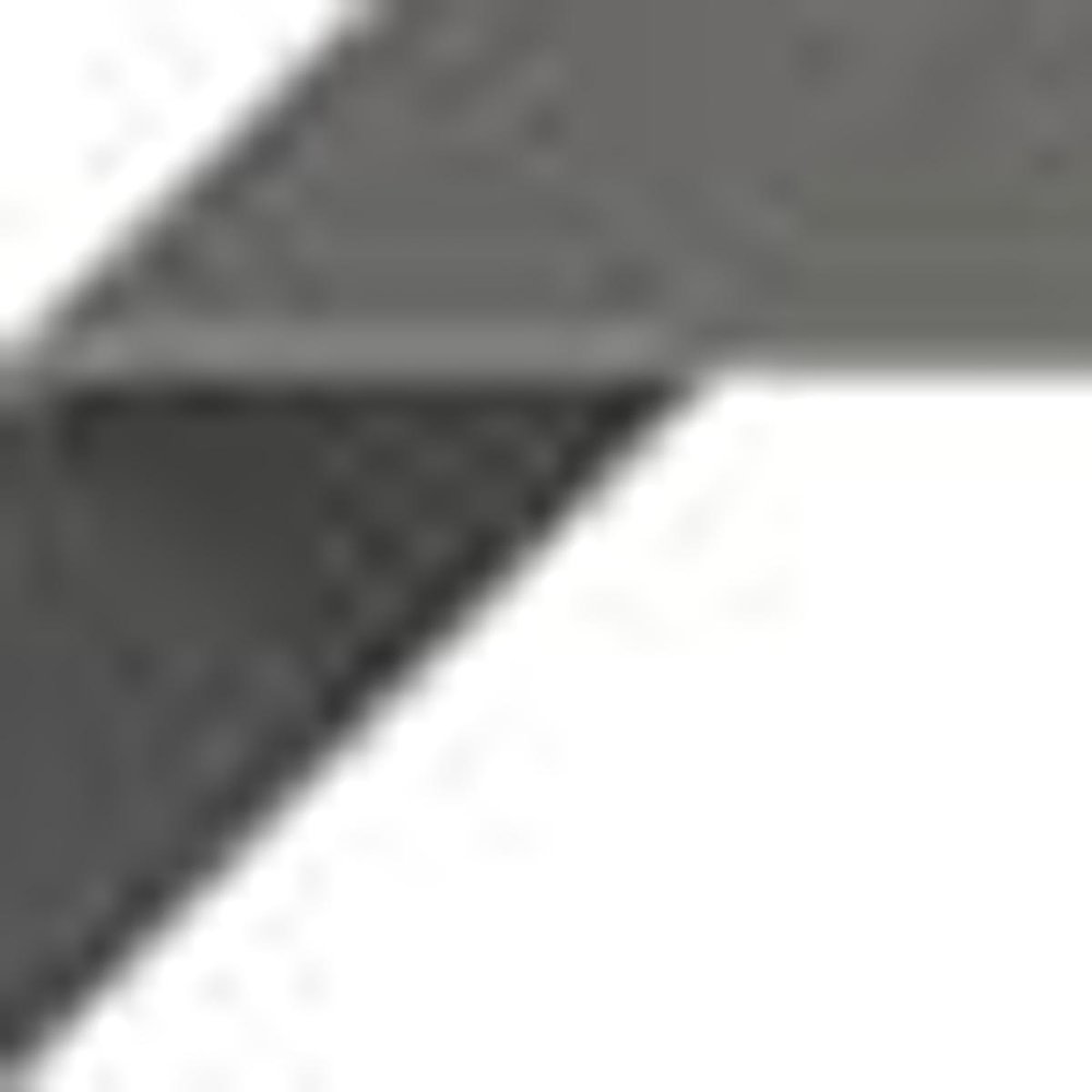 Set Of Two Gray Abstract Geometric Steel Two Panel Outdoor Privacy Screen — view 3