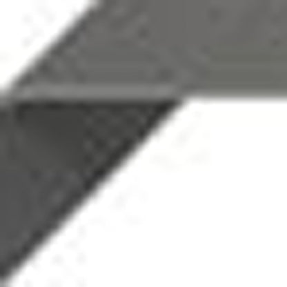 Set Of Two Gray Abstract Geometric Steel Two Panel Outdoor Privacy Screen
