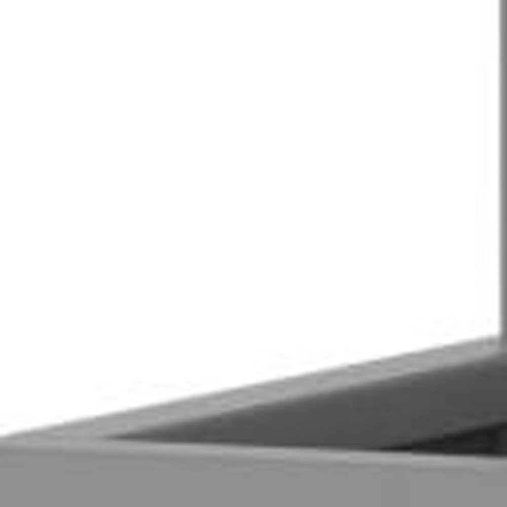 72" Gray Abstract Geometric Metal Outdoor Privacy Screen — view 3