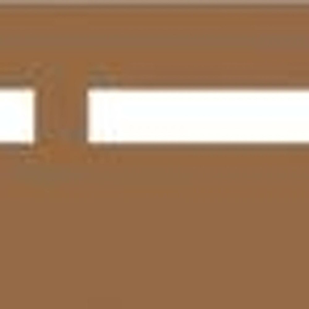 72" Brown Striped Metal Outdoor Privacy Screen — view 4