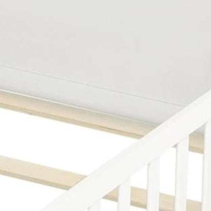 Espresso Solid Wood Full Bed Frame HomeRoots