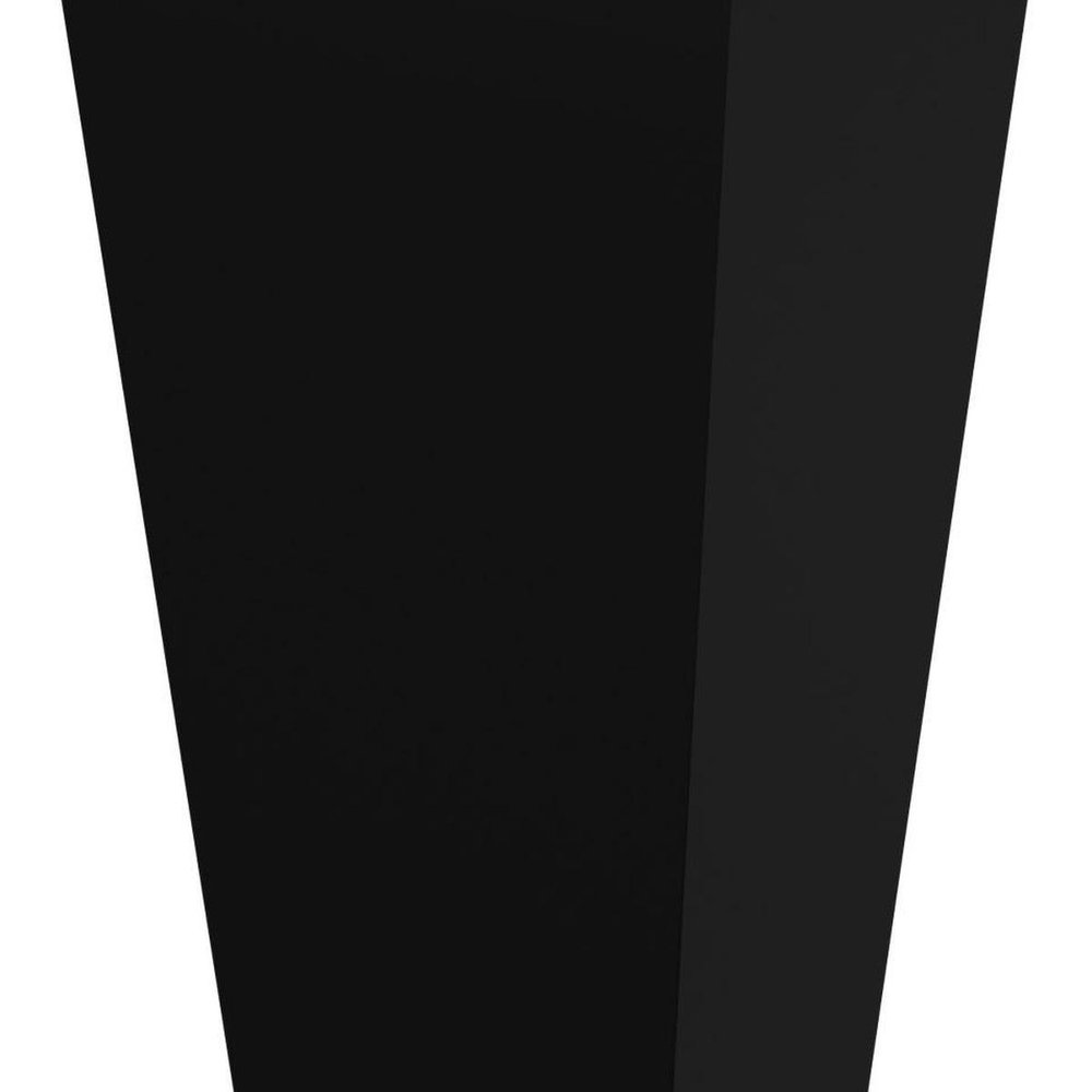 26" X 14" Black Metal Rectangular Pot Planter — view 6