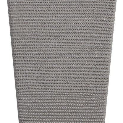 Set of Two Gray Heavy Duty Plastic Rectangular Pot Planter HomeRoots