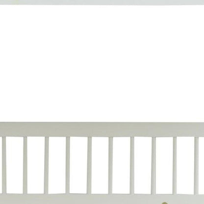 White Twin Over Twin Solid Wood Bunk Bed HomeRoots