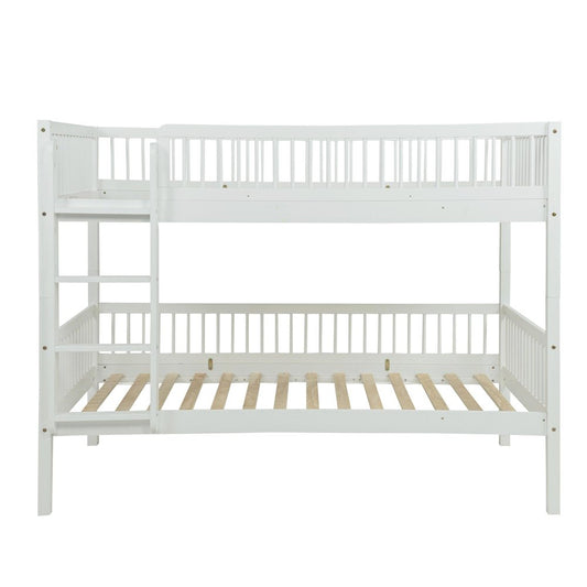 Espresso Twin Over Twin Solid Wood Bunk Bed