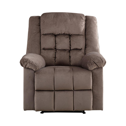 Classic Manual Recliner with Soft Padded Headrest and Armrest, Wonderful Chair&Sofa for Living Room and Bed Room - FurniFindUSA