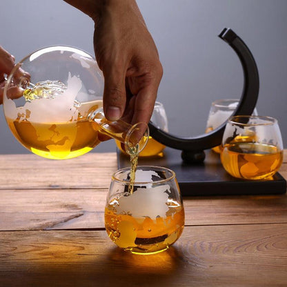 Creative Globe Decanter Set - FurniFindUSA