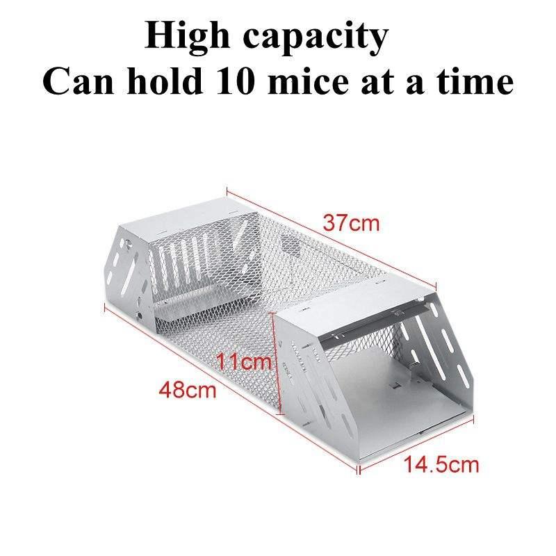 Humane Rat Trap, Chipmunk Rodent Trap That Work for Indoor and Outdoor Small Animal - Mouse Voles Hamsters Live Cage - FurniFindUSA