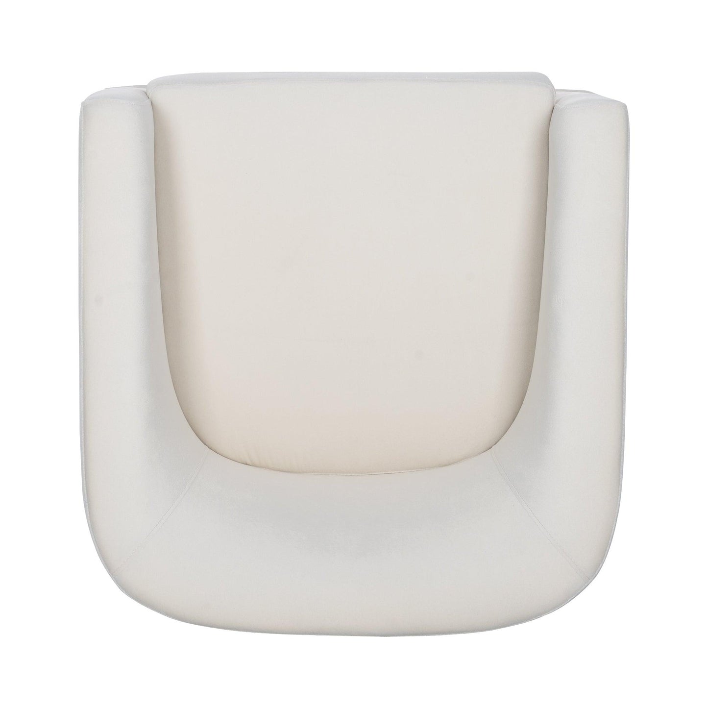 27.36" Wide Swivel Chair White - FurniFindUSA