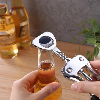 Premium Wing Corkscrew Wine Bottle Opener with Multifunctional Bottles Opener - FurniFindUSA