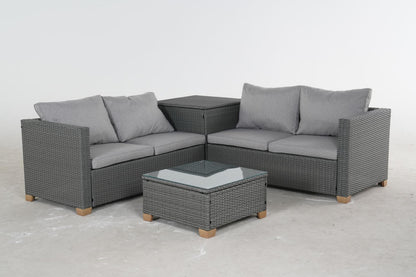 4 Pieces Outdoor Patio Wicker Furniture Set - FurniFindUSA