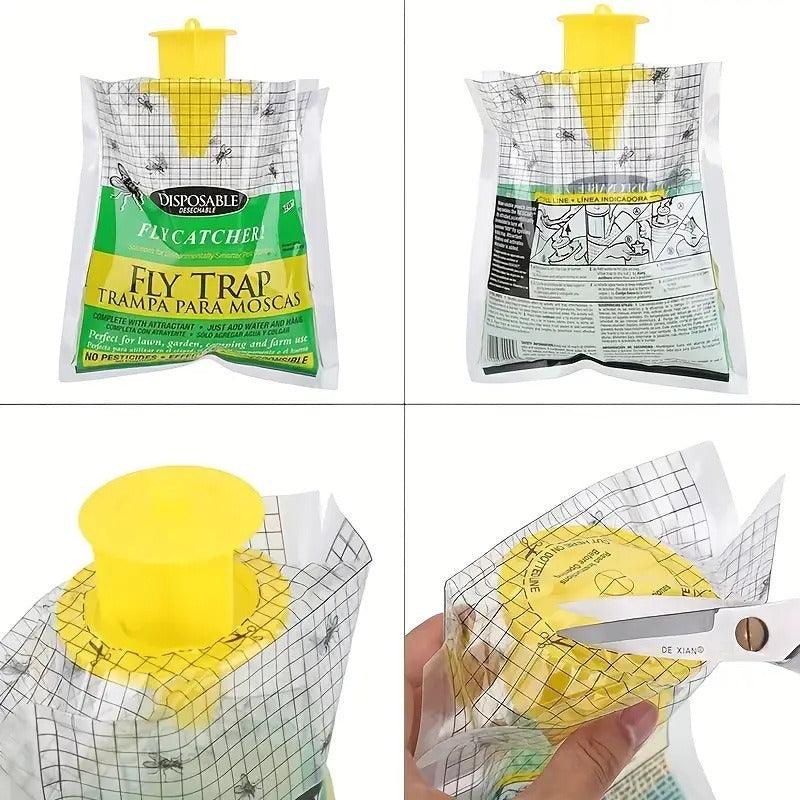 Outdoor Fly Trap Bag The Ultimate Fly Eradicator Plants Fly Control - FurniFindUSA