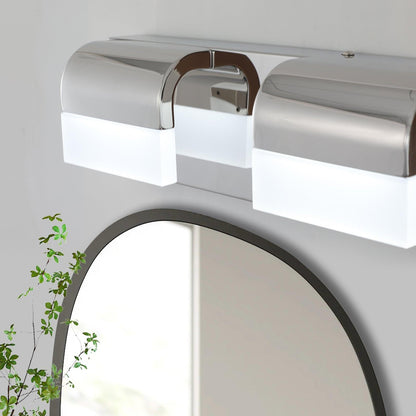 Modern Bathroom Vanity Lighting 4-Light LED Vanity Lights Over Mirror Bath Wall Lighting - FurniFindUSA