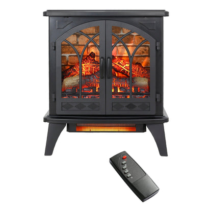 24 inch 3D Infrared Electric Stove with remote control - FurniFindUSA