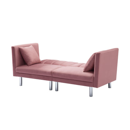 70.8” Futon Sofa bed（metal legs） - FurniFindUSA