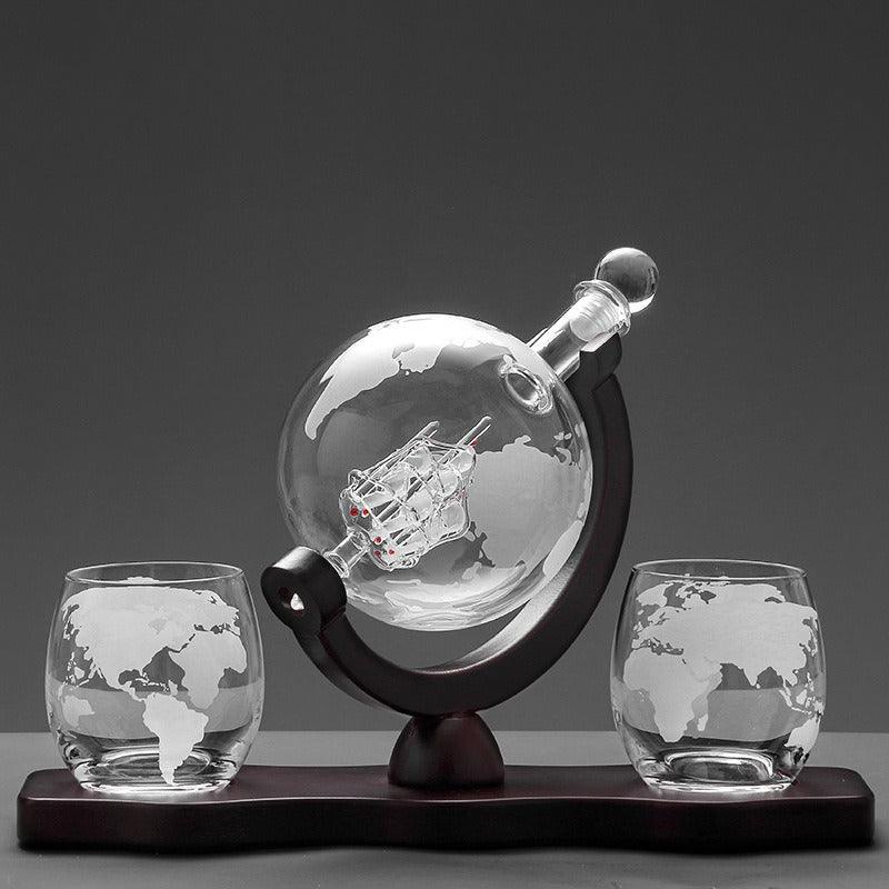 Creative Globe Decanter Set - FurniFindUSA