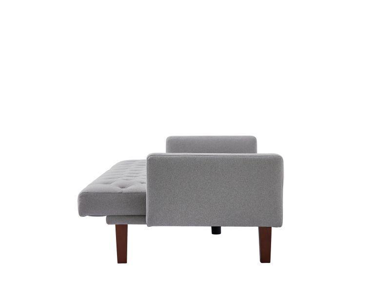 Factory Tufted Back Sofa Mid-Century Convertible Sofa Bed for Living Room - FurniFindUSA