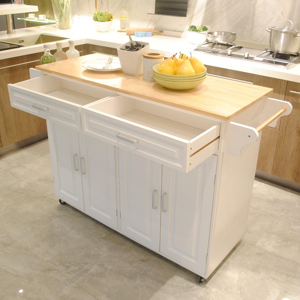 Kitchen Island & Kitchen Cart Mobile Kitchen Island - FurniFindUSA