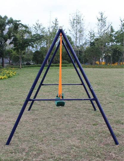 Two Station Swing Set for Children - FurniFindUSA