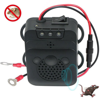 Car Ultrasound Mouse Repeller Intelligent Sensor Circuit Protection Repeller Equipment Accessories - FurniFindUSA