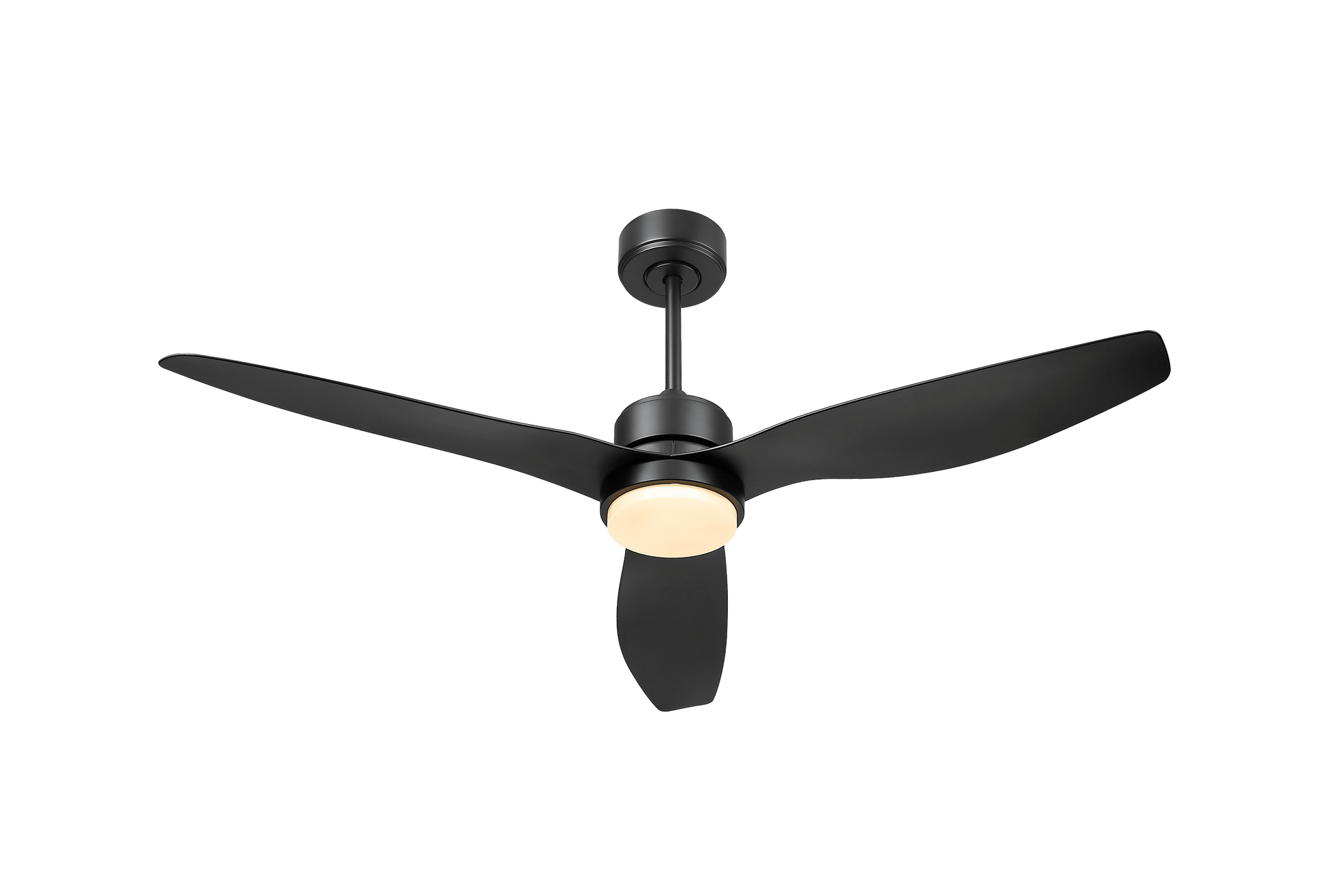 52'' Modern Smart Ceiling Fan with Light Remote Compatible with Alexa Google Voice App Control - FurniFindUSA