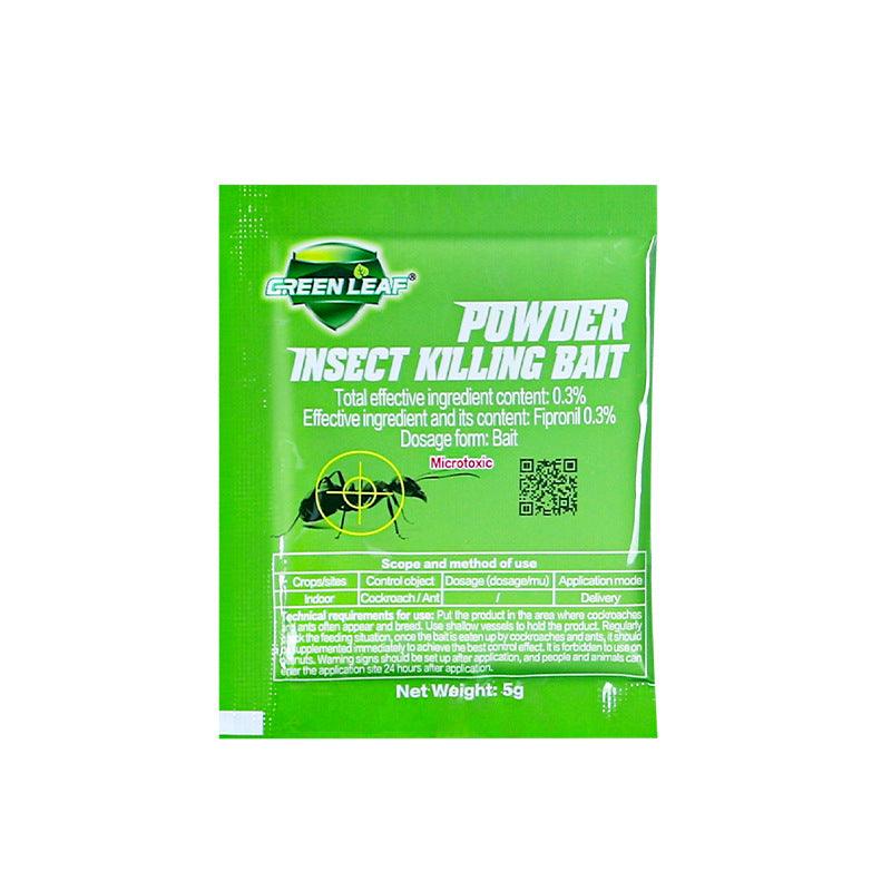 Green Leaf Ants Bait household fast kill ants pest control poison anti ants killing bait powder - FurniFindUSA