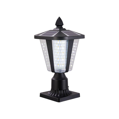 Solar Column Headlights With Dimmable LED - FurniFindUSA