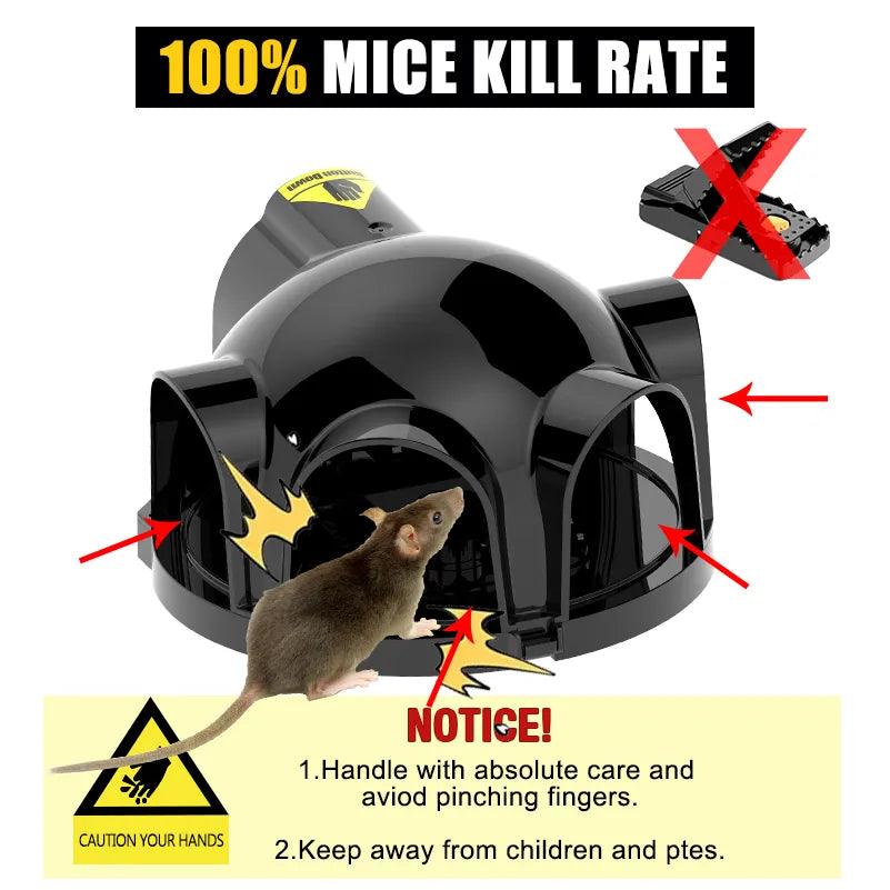 Strong Snap Mouse Rat Traps-High Sensitive Snap Big Plastic Mouse Trap Rodent Catcher - FurniFindUSA