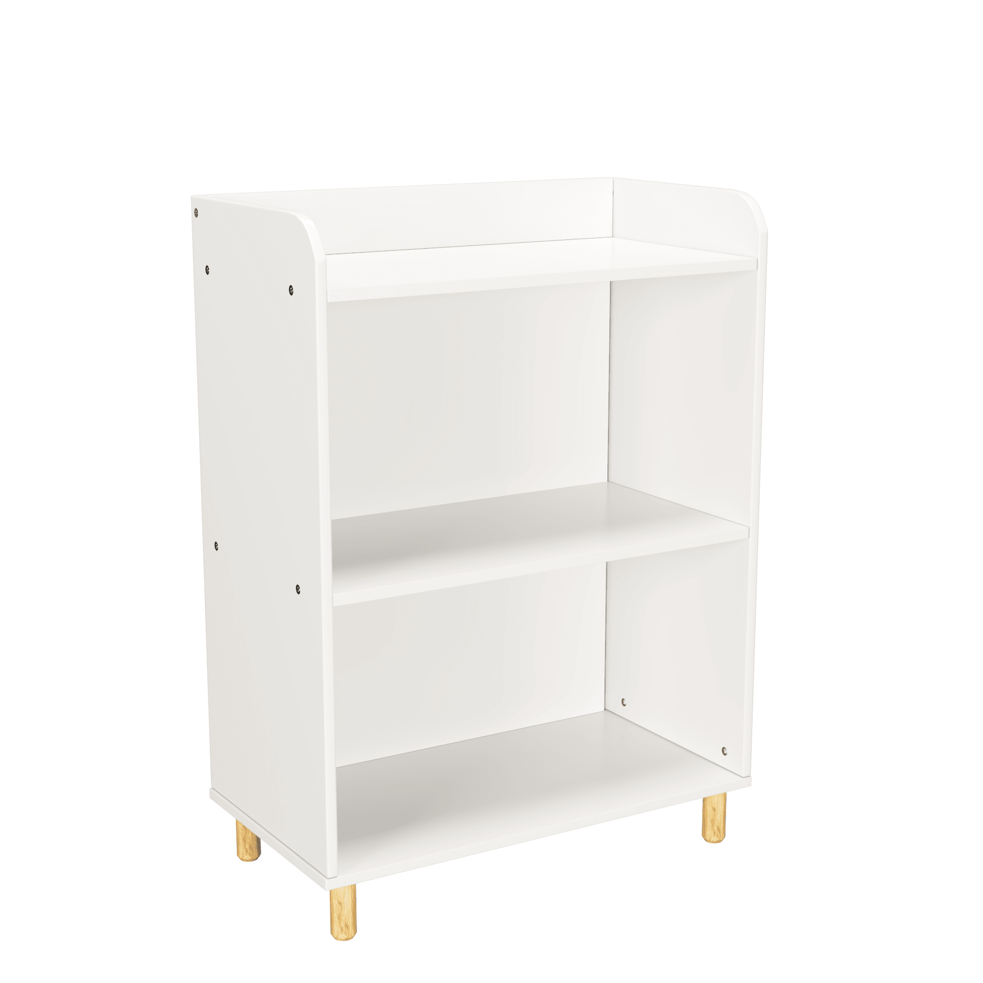 Kids 3-Tier Bookcase Children's Book Display Bookshelf Toy Storage Cabinet Organizer for Children's Room - FurniFindUSA