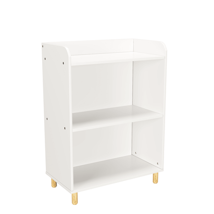 Kids 3-Tier Bookcase Children's Book Display Bookshelf Toy Storage Cabinet Organizer for Children's Room - FurniFindUSA