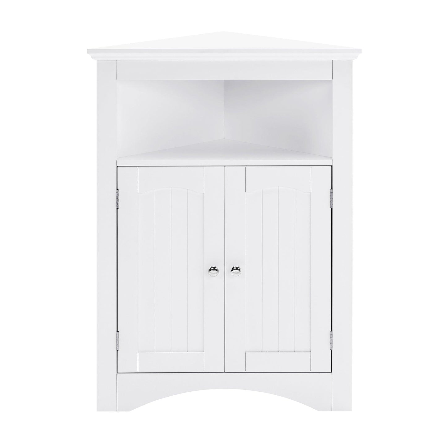 sideboard cabinet corner cabinet Bathroom Floor Corner Cabinet with Doors and Shelves Kitchen - FurniFindUSA