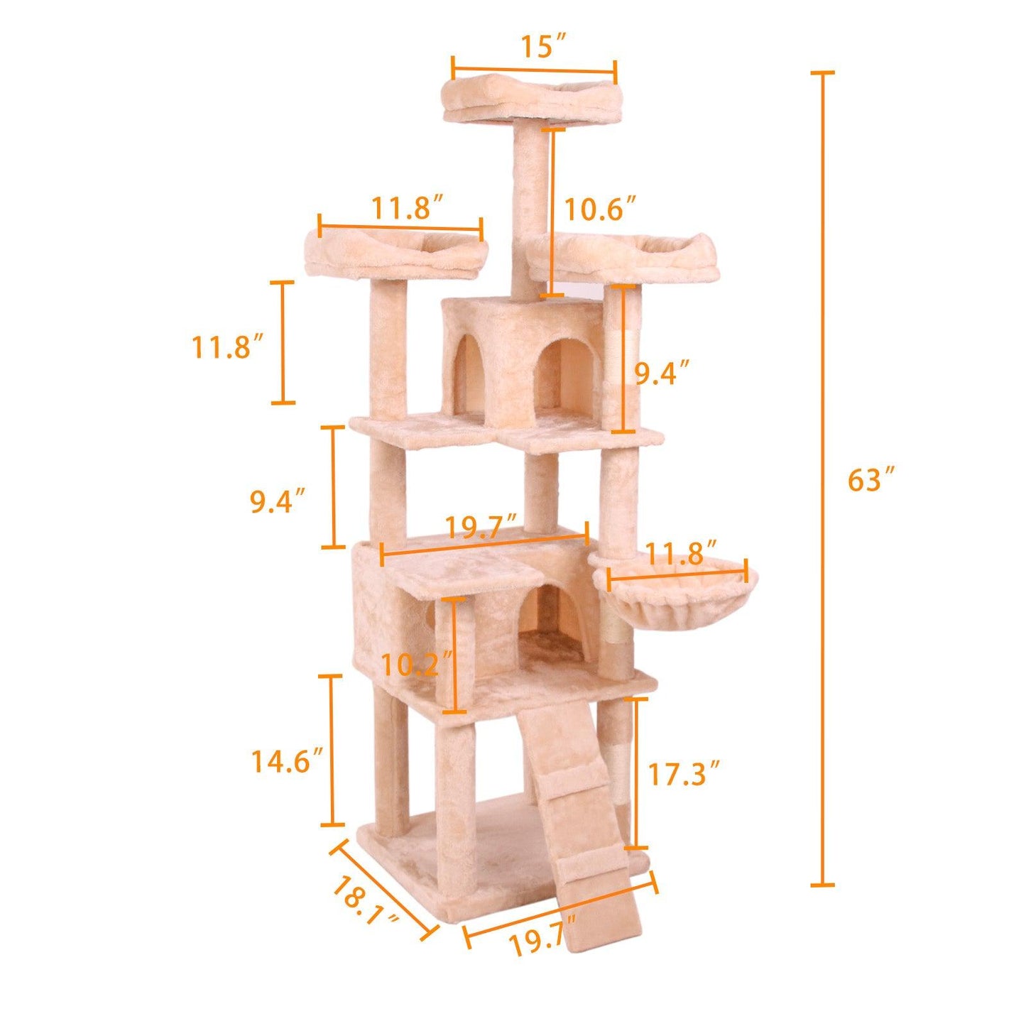 Cat Climbing Frame3 - FurniFindUSA