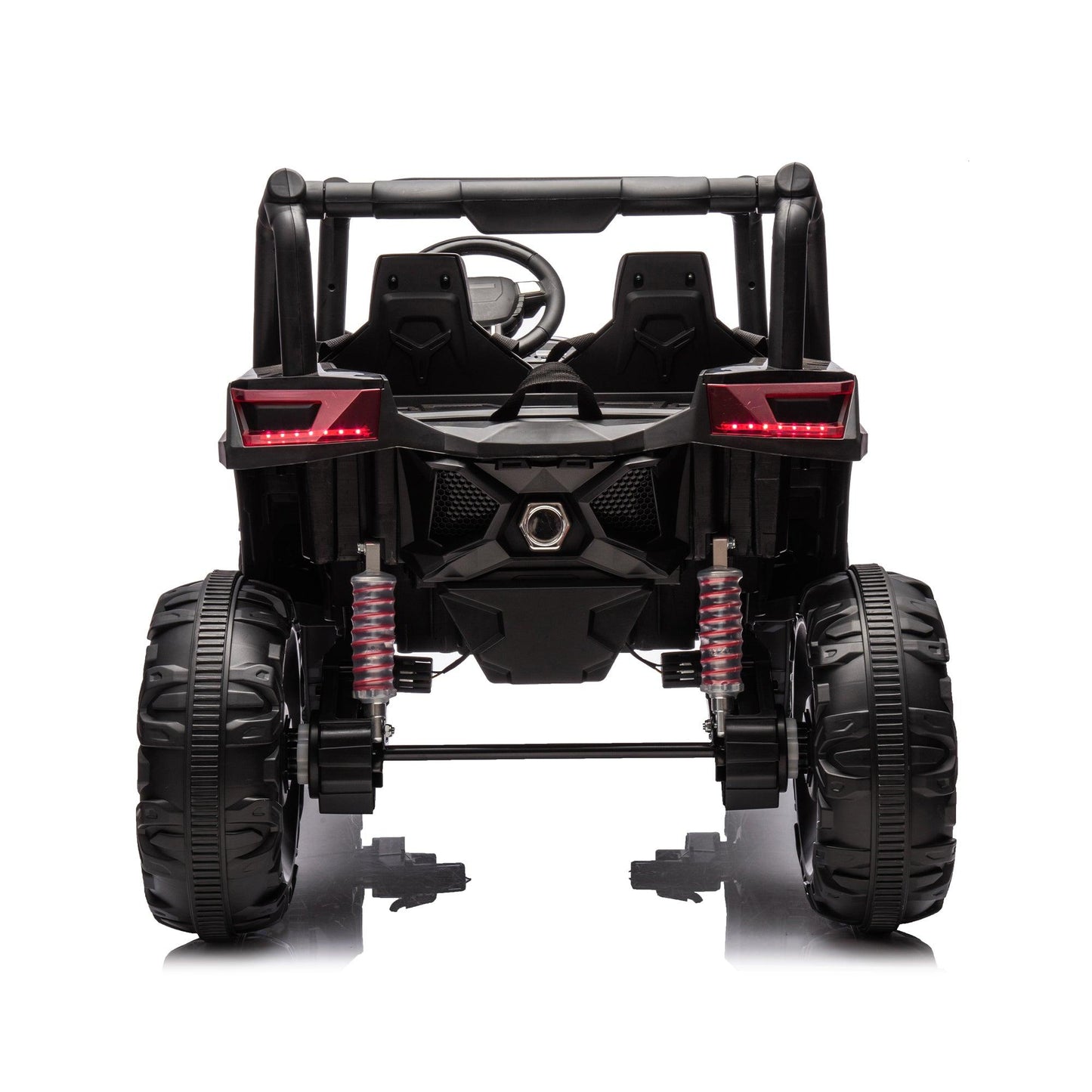 Side by Side 4x4 Ride on Off-Road Truck with Parent Remote Control, Battery Powered Electric Car w/High Low Speed - FurniFindUSA