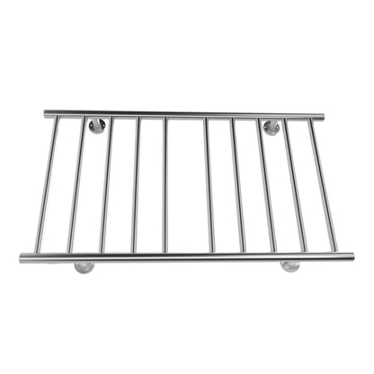 Electric Heated Towel Rack for Bathroom Wall Mounted Towel Warmer 10 Stainless Steel Bars Drying Rack - FurniFindUSA