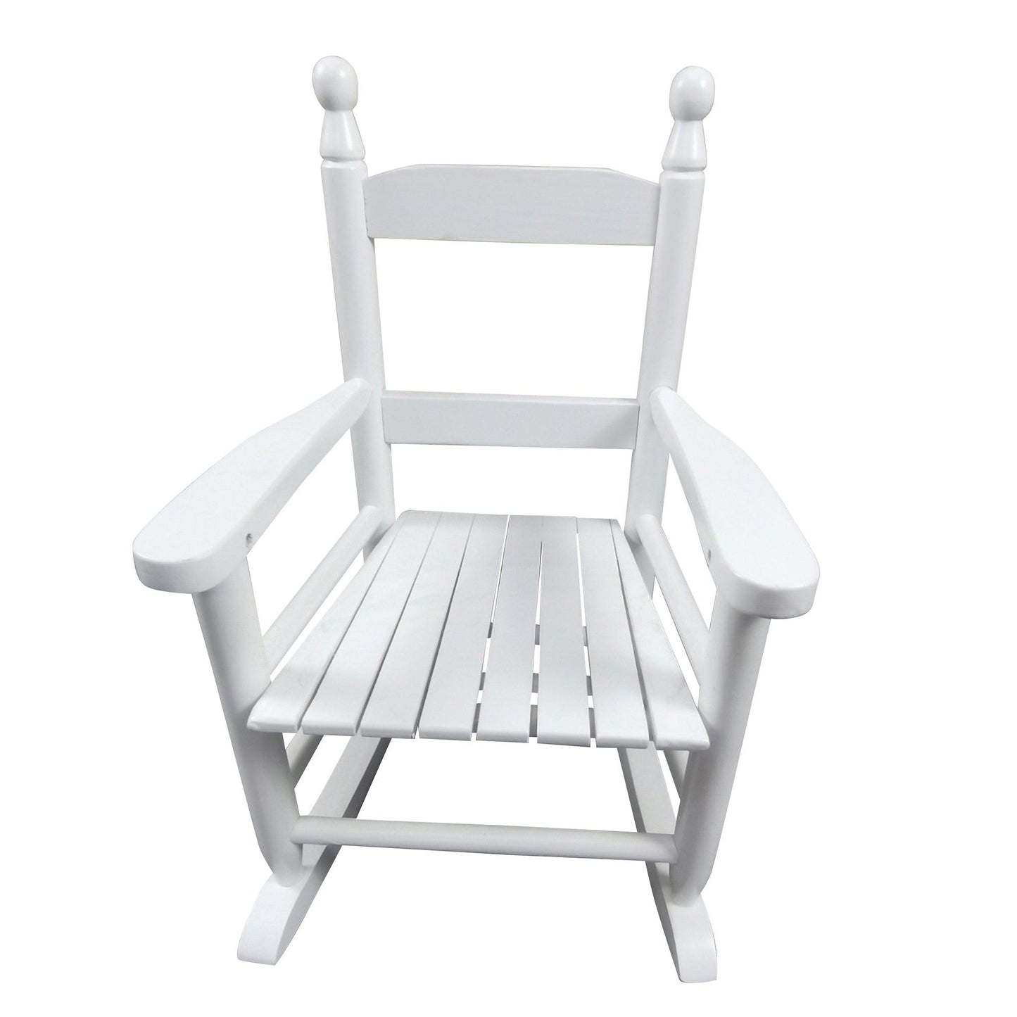 Children's rocking white chair- Indoor or Outdoor -Suitable for kids-Durable - FurniFindUSA