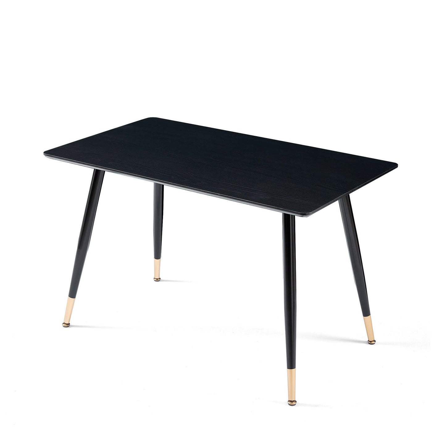 Black Modern Kitchen Dining MDF Table For Smart Home - FurniFindUSA