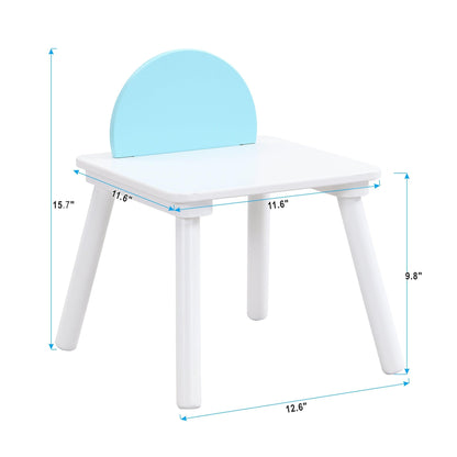 Children's panel table with 4 chairs - FurniFindUSA