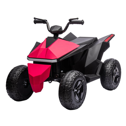 Kids ride on electric atv 3-8years Multi-Functional Touch Screen Integrated, LED Front and Rear Dazzling Lights - FurniFindUSA