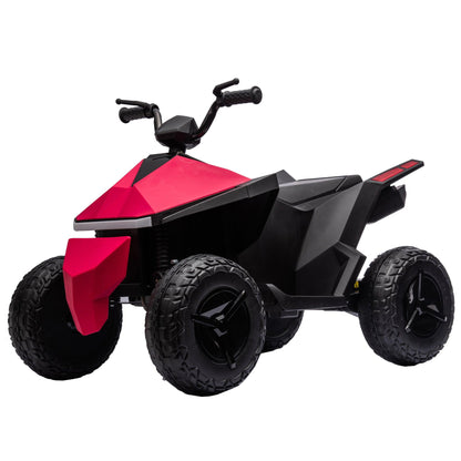 Kids ride on electric atv 3-8years Multi-Functional Touch Screen Integrated, LED Front and Rear Dazzling Lights - FurniFindUSA