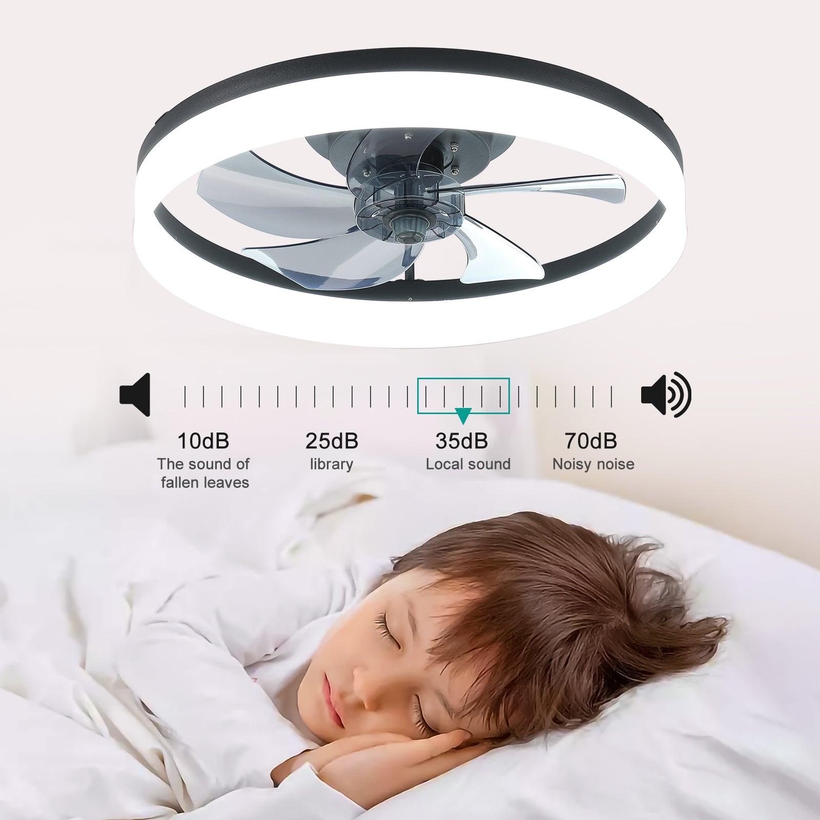 Ceiling Fan with Lights Dimmable LED - FurniFindUSA